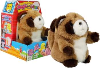 Interactive Talking Raccoon Repeating Words Plush