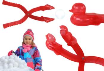 Snow Maker Snowball Machine Red Duck