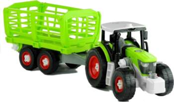 Assembly Tractor with Opened Trailer 43