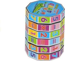 Educational Cube Mathematical Barrel Learning Numbers