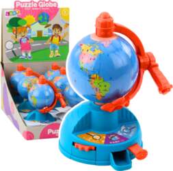 Mini Globe Rotating Gear Moving Plane