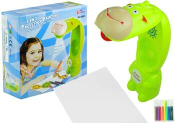 Overhead Projector Giraffe Table Lamp Projection