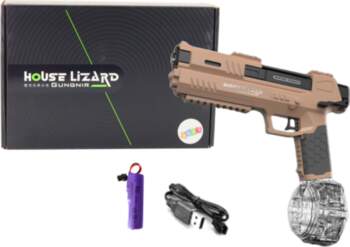 Automatic Water Gun Brown Transparent Container