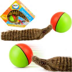 Ball with Fluffy Ferret Tail Interactive