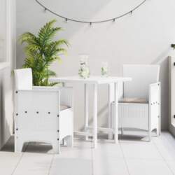 Dārza Krēsls 2 Pcs Balts 53