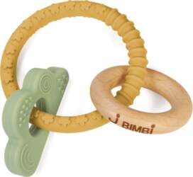 Teether Bite&Play charms gum massager 4m+
