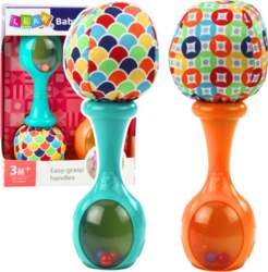 Set of Rattles with Soft Ball