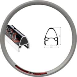 Riteņa aploce 24" Shining A-320