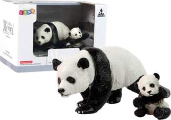 Set of 2 Panda Figures with