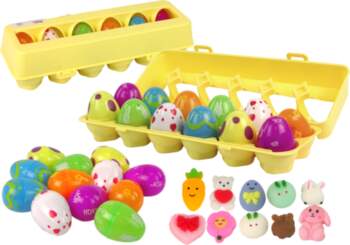 Squishy Easter Eggs Set 12 Pieces