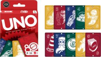 UNO Mattel 80th Ruby Red JGK30