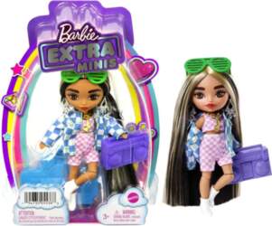 Barbie Extra Mini lelle - Checked