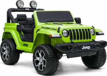 Bērnu džips Rubicon 4x4 Zaļš