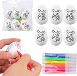 Easter Styrofoam Eggs For Painting Markers