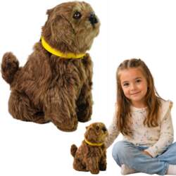 Interactive Plush Dog Soft fur Stroke