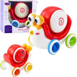 Interactive Snail Riding Drum Musical Educational