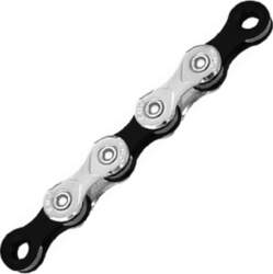 Ķēde KMC X10 Silver Black Bulk
