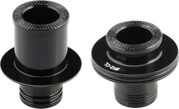Front hub side caps Novatec FRONT