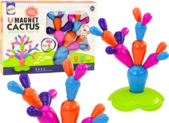 Magnetic Cactus Construction Blocks 16 Elements