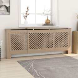 Radiatora Pārsegs, Mdf, 205 Cm Vidaxl