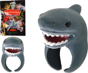 Ring on Hand Educational Animals Shark
