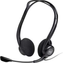 Austiņas Logitech PC 960 USB Melnas