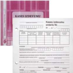 Veidlapas Kases izdevumu orderis A5V spec