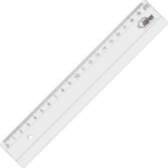 Lineāls Forpus 20cm caurspīdīgs
