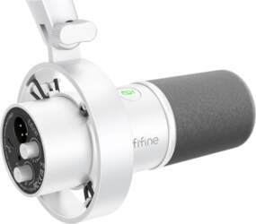 Fifine K688W dynamic microphone (white)