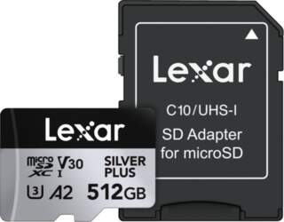 Lexar Memory card microSD 512GB C10