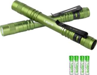 LEPRO 120023L-GN-2 Flashlight, 2 pcs.