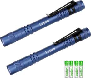 LEPRO 120023L-BU-2 Flashlight, 2-pack