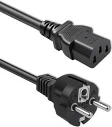 Qoltec Power cable SCHUKO CEE IEC