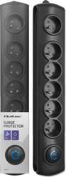 Qoltec Surge protector | 6 gniazd