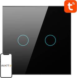 Smart Light Switch WiFi Avatto TS02-EU-B2