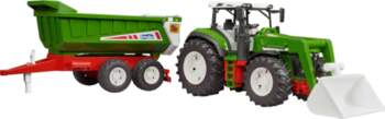 BRUDER Tractor with front loader and