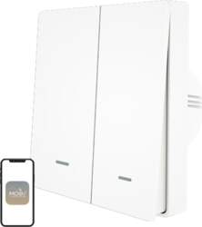 MOES ZS-B-EU2 ZigBee 2-Channel Light Switch