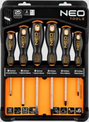 NEO TOOLS screwdriver set, 6 pcs