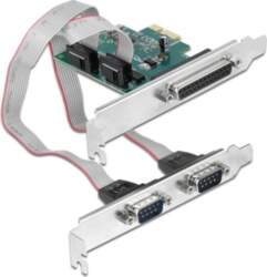 DeLOCK 90413 interface cards/adapter Parallel, RS-232