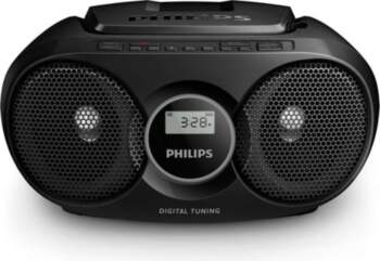 Philips Radio CD Black AZ215B