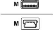 Sharkoon USB 2.0 A-B Mini