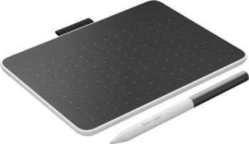 Wacom One, graphics tablet (black/red, small)