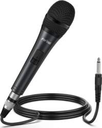 Fifine K6 dynamic vocal microphone (black)