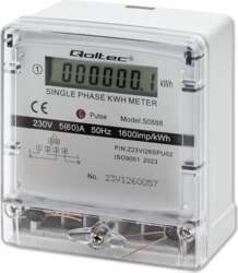 Qoltec Single phase electronic meter 230V