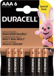 Duracell Basic AAA/LR3 blister 6pcs