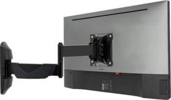 Lindy Adjustable Display Wall Mount (black