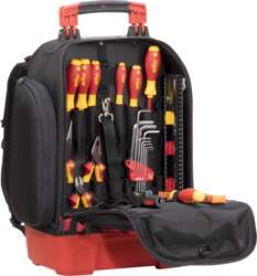 Wiha tool backpack electric set, tool