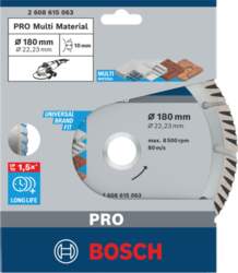 Bosch Powertools PRO Multi Material diamond