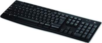 Logitech WL Keyboard K270 black USB