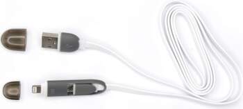Sbox 2IN1W USB->Micro USB+IPH.5 M/M